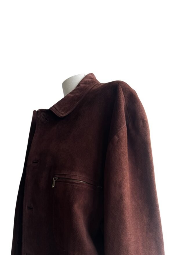 HERMES - SUEDE BUMPER JACKET - Image 12